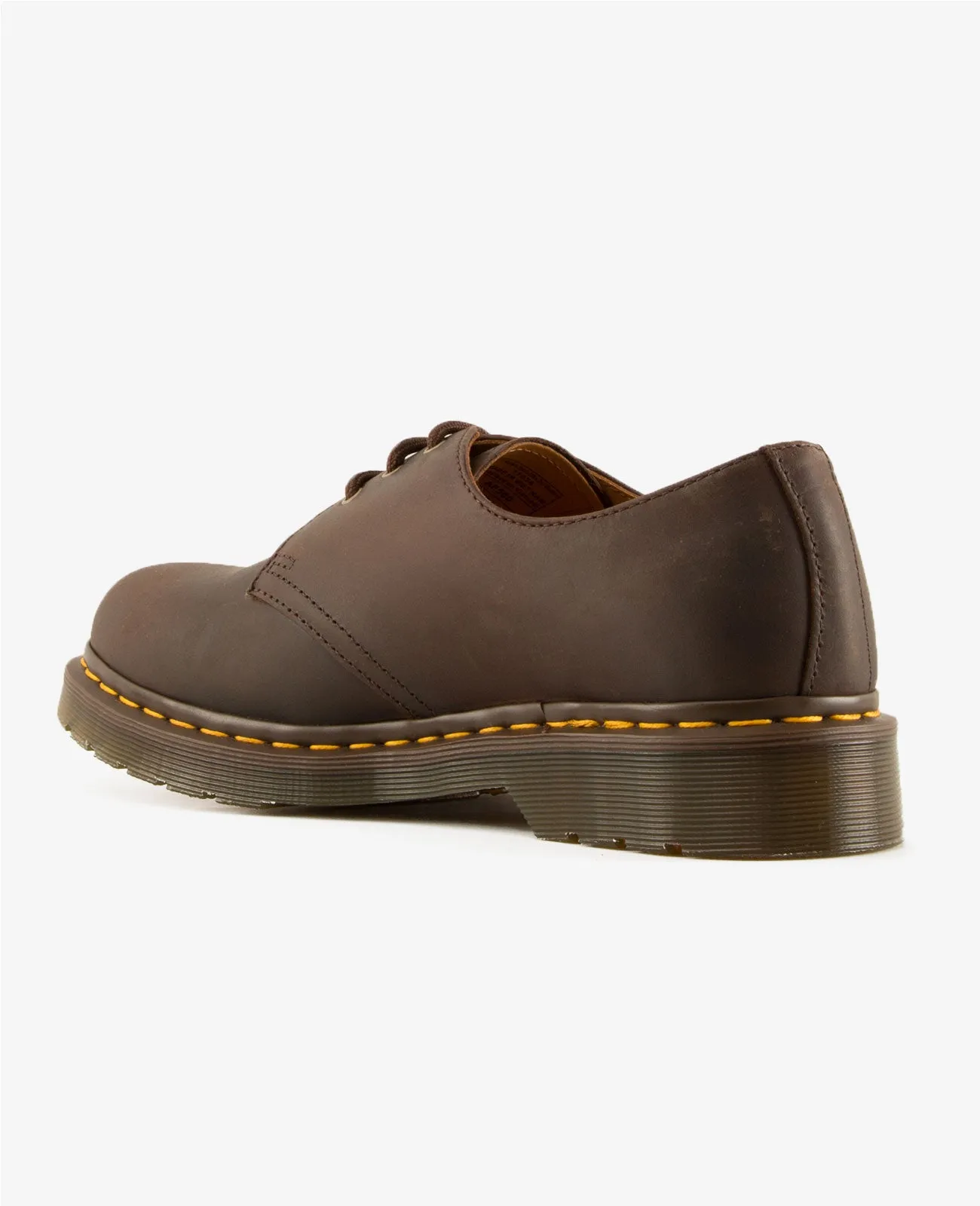 1461 Crazy Horse Dark Brown Leather Boots - Durable, Stylish, and Versatile Footwear