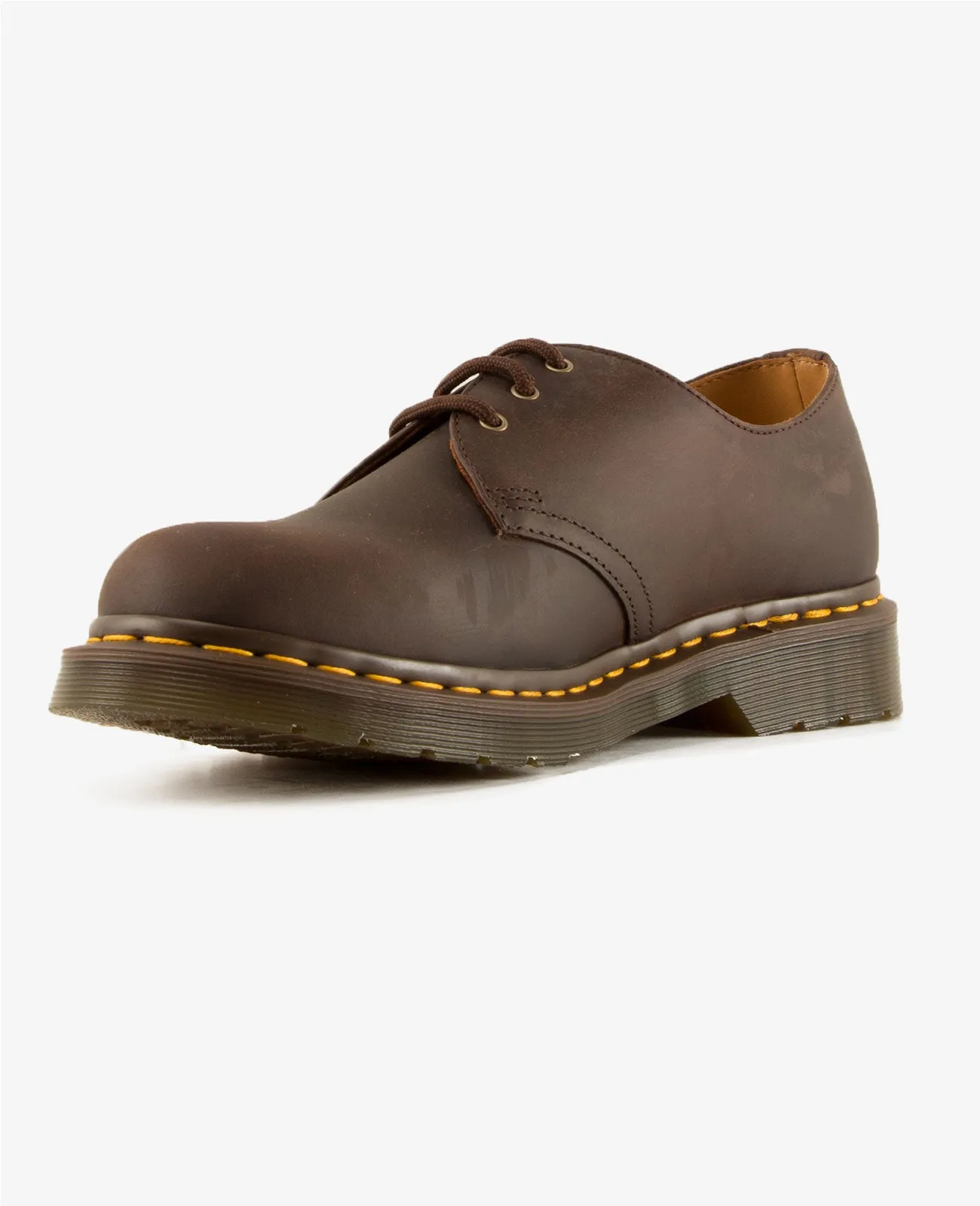 1461 Crazy Horse Dark Brown Leather Boots - Durable, Stylish, and Versatile Footwear