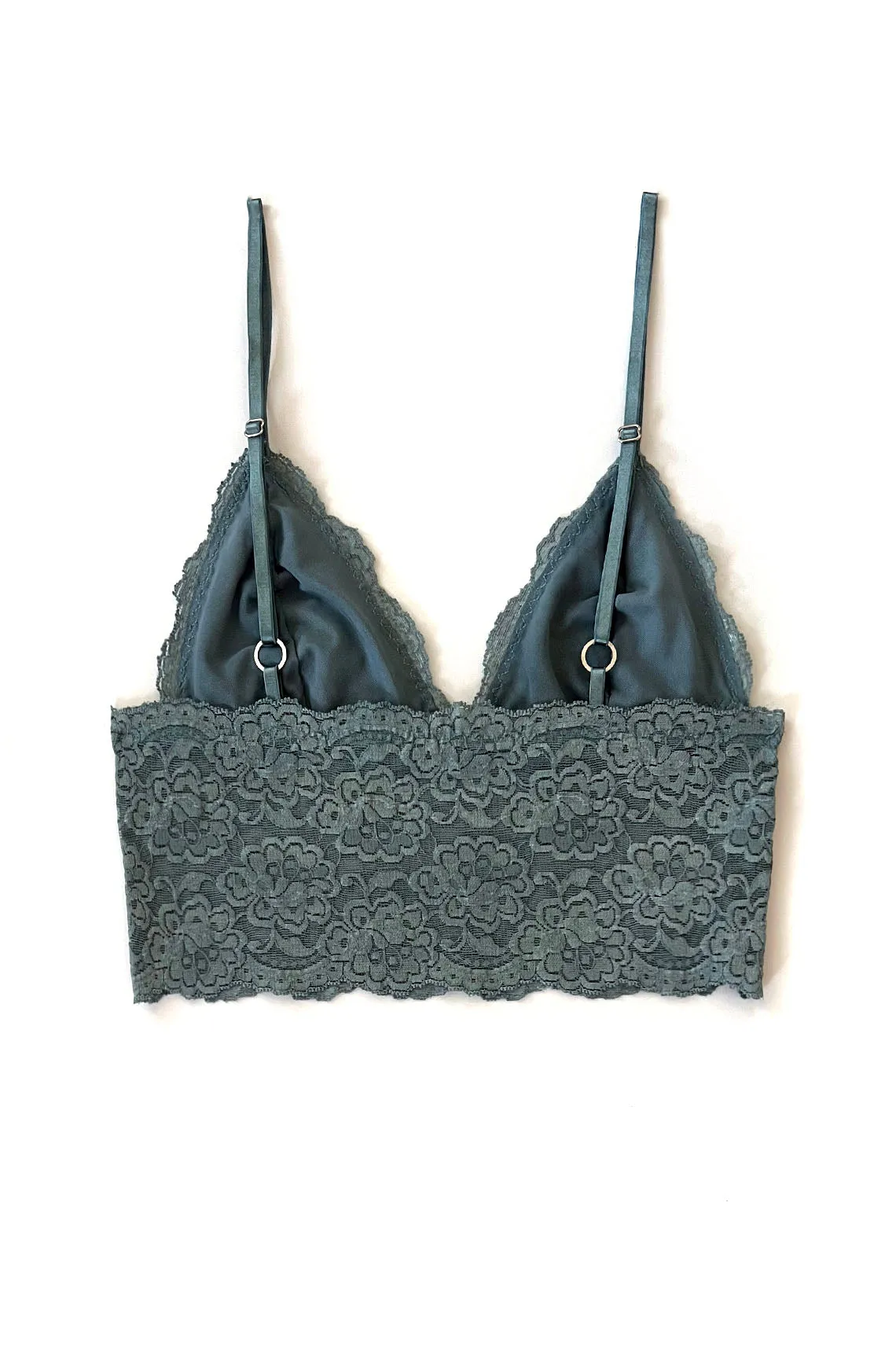 Echo Longline Lace Bralette (multiple colors)