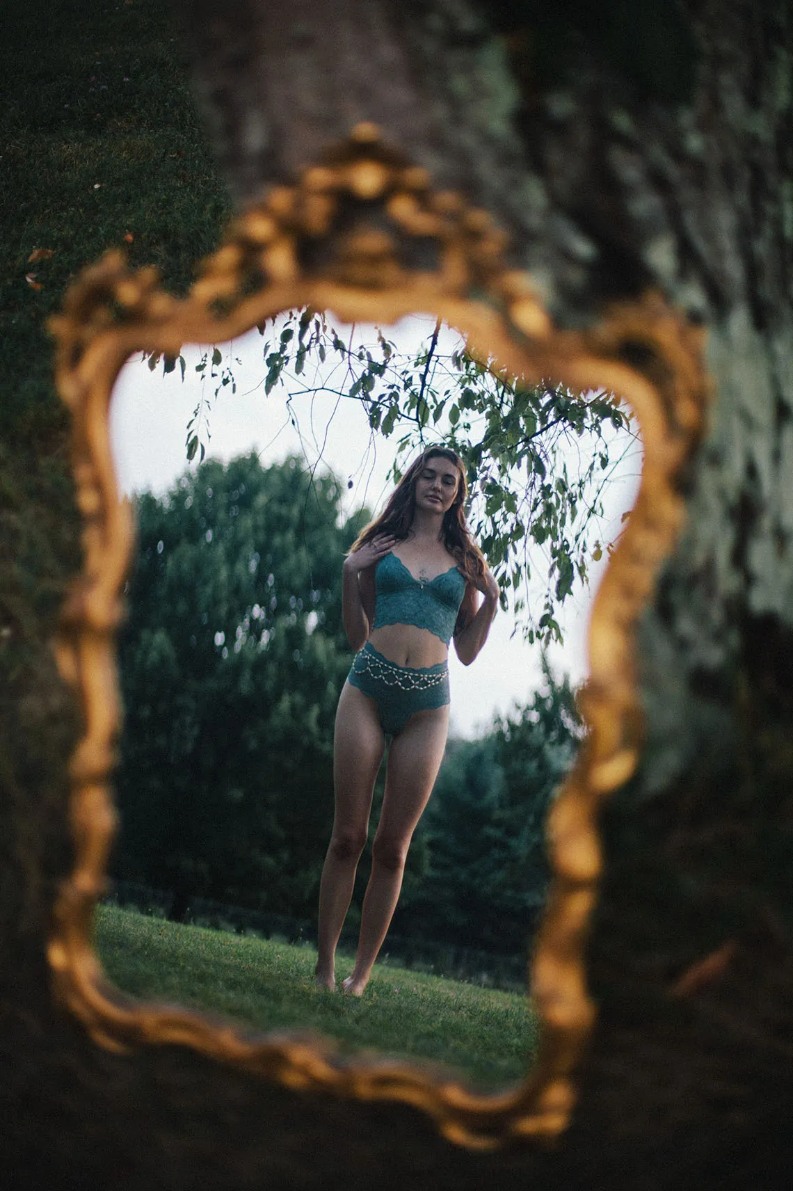 Echo Longline Lace Bralette (multiple colors)