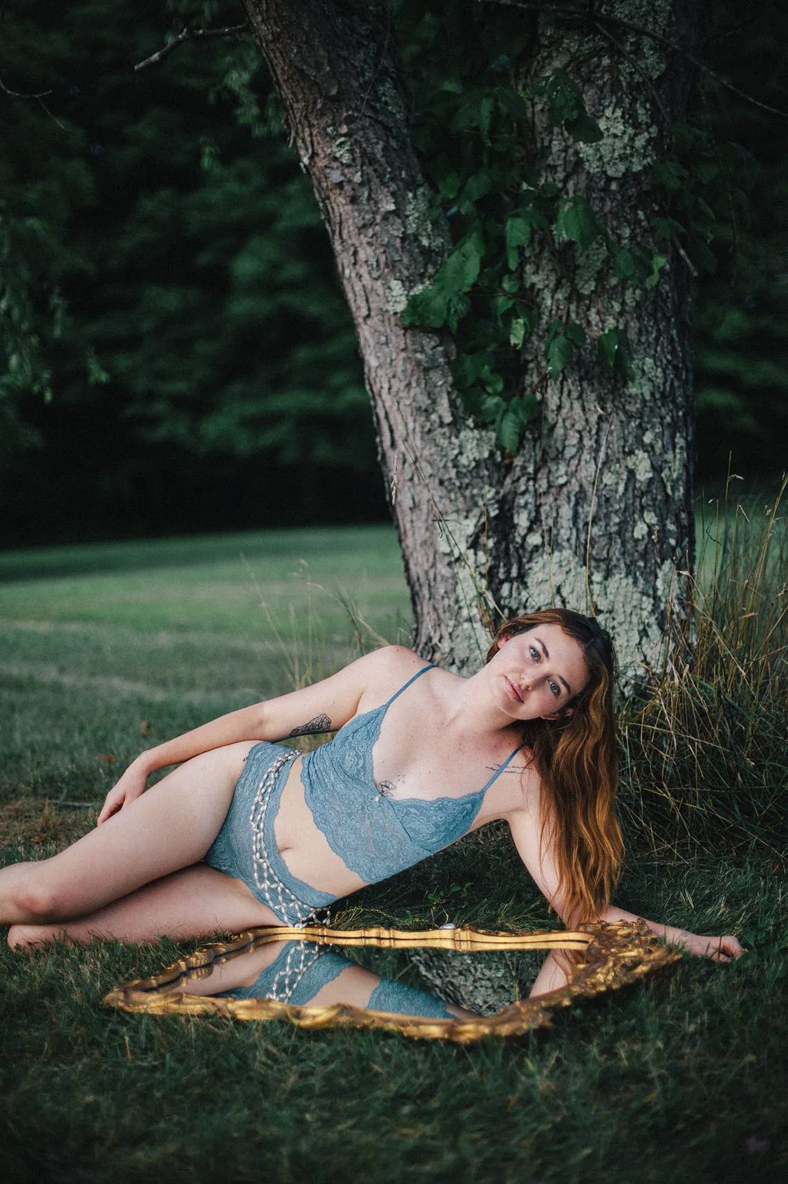 Echo Longline Lace Bralette (multiple colors)