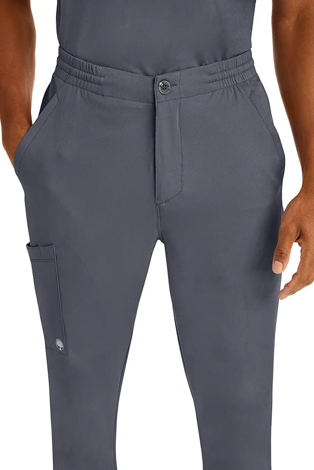 HH-Works Men's Ryan Multi-Pocket Cargo Scrub Pant | Pewter