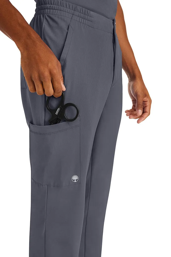 HH-Works Men's Ryan Multi-Pocket Cargo Scrub Pant | Pewter