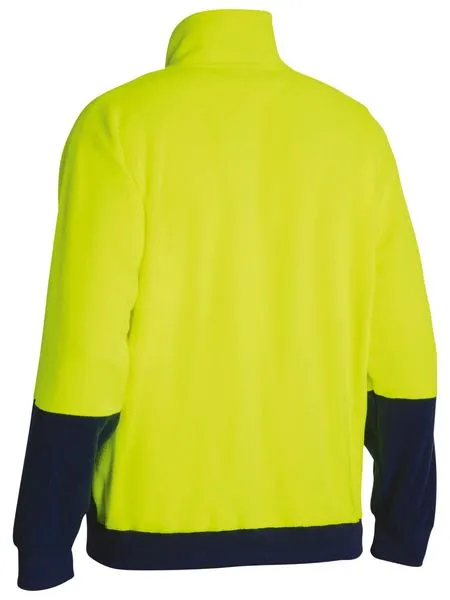 Hi Vis Polar Fleece Zip Pullover - BK6889