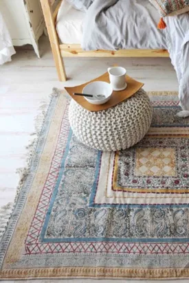 JOLLY - BLOCK PRINTED RUG