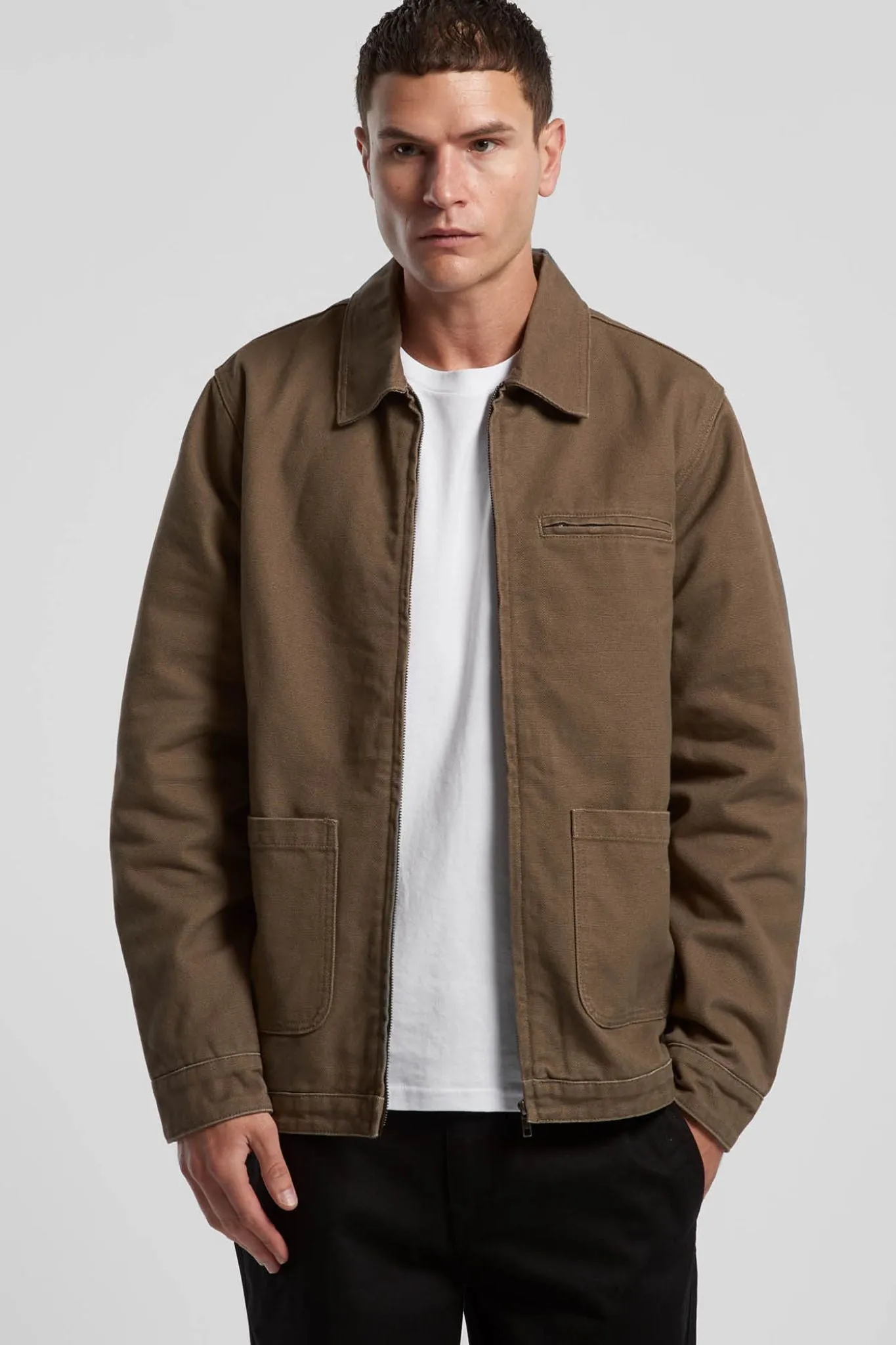 Mens Canvas Heavy Jacket - 5527