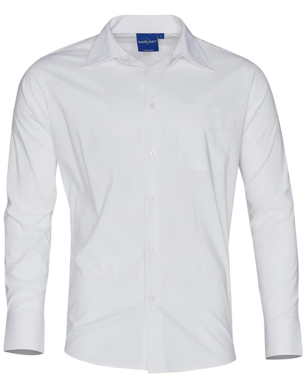 Men's Long Sleeve Teflon Business Shirt - BS08L