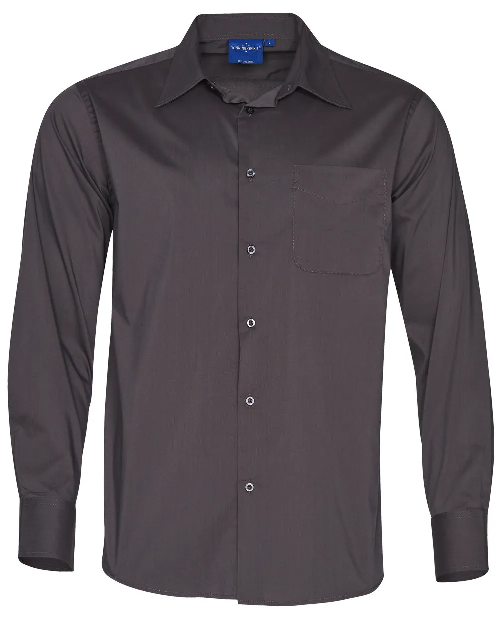Men's Long Sleeve Teflon Business Shirt - BS08L