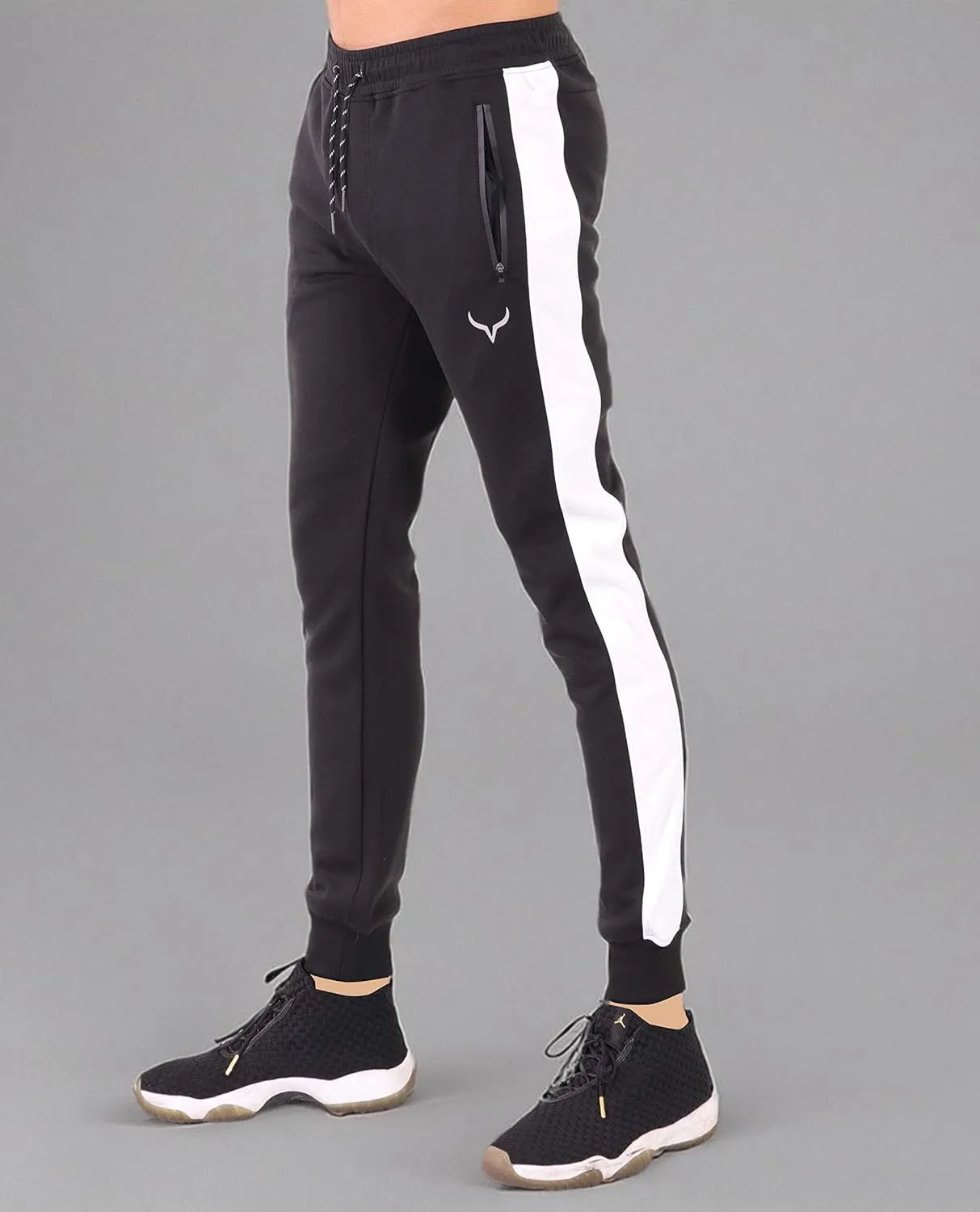 SCREENSHOT Sports Mens Spandex Fleece Athletic Jogger Fitness Workout Gym Sweatpants