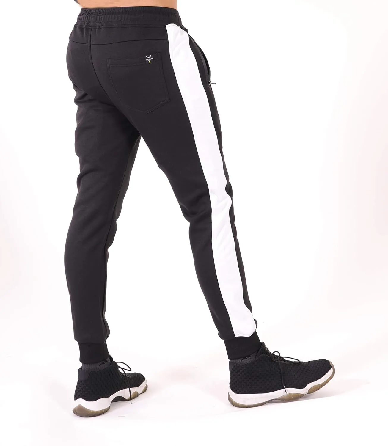 SCREENSHOT Sports Mens Spandex Fleece Athletic Jogger Fitness Workout Gym Sweatpants
