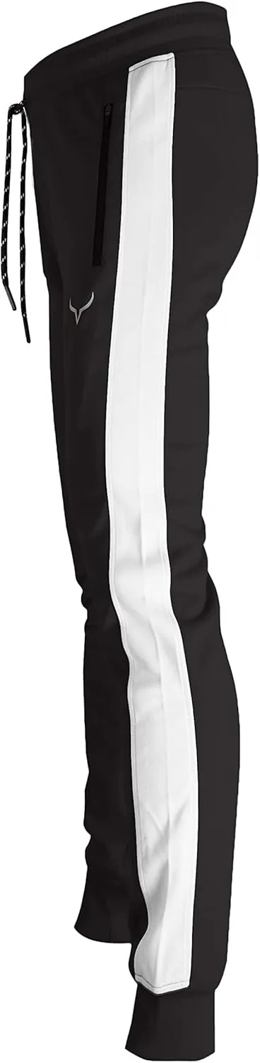 SCREENSHOT Sports Mens Spandex Fleece Athletic Jogger Fitness Workout Gym Sweatpants