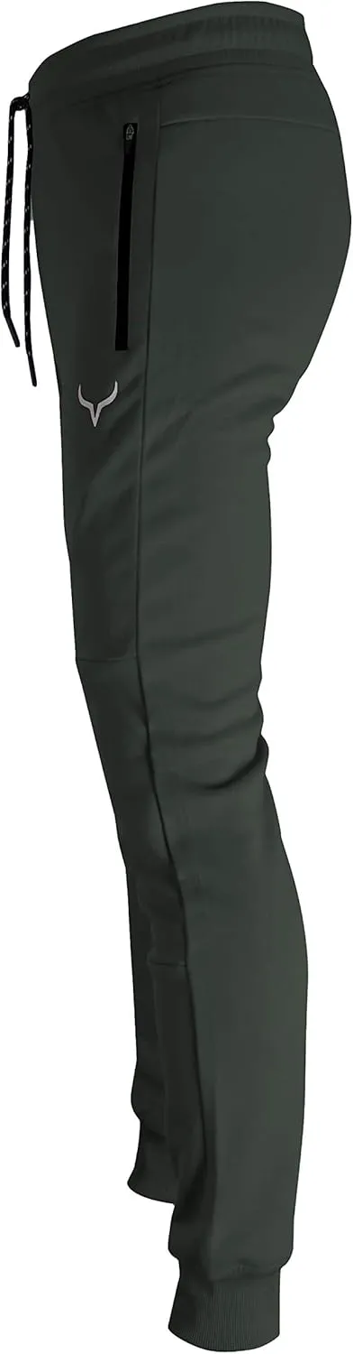 SCREENSHOT Sports Mens Spandex Fleece Athletic Jogger Fitness Workout Gym Sweatpants
